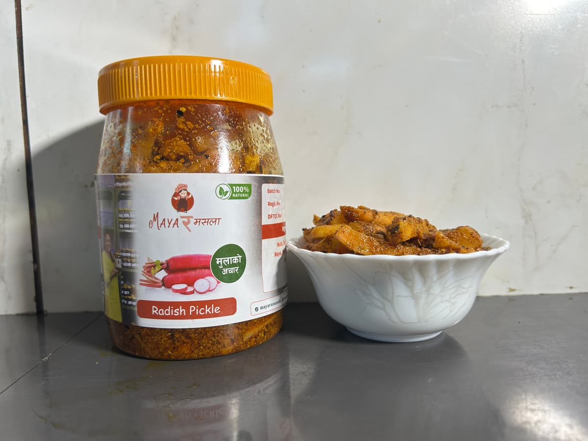 Radish Pickle (Mula ko Achar)